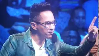 Idols SA Randall tries to sing hahahahaha 2016