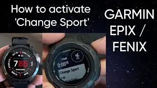 Garmin Epix / Fenix How to activate Change Sport option during current Activity