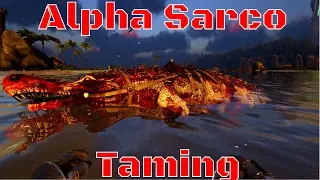 Ark: Taming an Alpha Sarco - Primal Fear Mod