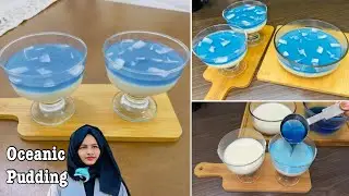 ലക്ഷങ്ങൾ ആവശ്യപ്പെട്ട 🐬കടൽ പോലെയൊരു Pudding | A party Dessert Idea| Oceanic Pudding recipe Malayalam