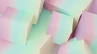3D Abstract 4K Pastel Background Free Stock Footage - (No Copyright)