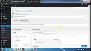 Sub Menu in WordPress