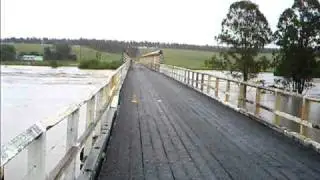 Clarence River Tabulam Bridge Flood January 2011