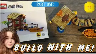 Building the Lego One Piece Windmill Village Hut Set