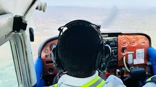Landing A Cessna In One Of Africa’s Busiest Airports. Circuit Pattern.