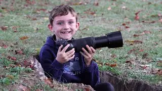 Wildlife photography with Wyatt only 7 years old using the canon r10, and the canon r7.