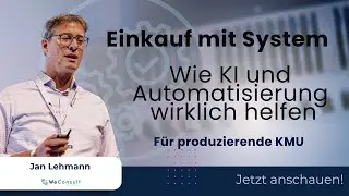 Einkaufen mit System - Wie KI und Automatisierung wirklich helfen