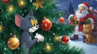 Tom & Jerry Christmas Funny Poem 🎄😂 | Kids Cartoon Rhymes | Santa Surprise
