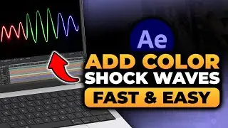 How To Add Color Shock Waves Effect in After Effects (FAST & EASY) | 100% WORKS | NO Yapping!