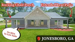 Living In Jonesboro, GA | Lake Chase | Home Tour | New Construction Home | Atlanta New Homes