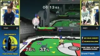 FSF #14 - Grant (Falco) Vs. AND1 (Falco) LR3 - SSBM