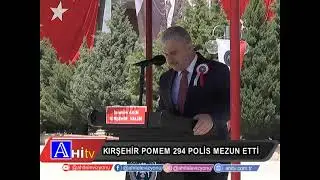 KIRŞEHİR POMEM 294 POLİSİ MEZUN ETTİ