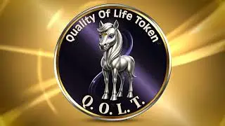 QOLT Quality Of Life Token Gold Flash