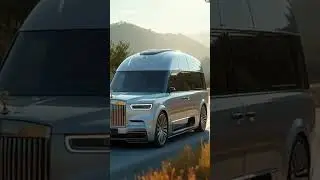 Rolls Royce Futuristic Camper Van | full of luxury camper van