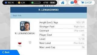 R.LEWANDOWSKI 100% scout combinations |PES 2018 MOBILE