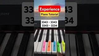 Experience - Easy Piano Tutorial