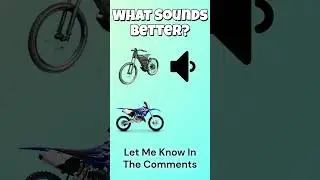 E-Bike vs Dirt Bike &mdash; Sound Battle