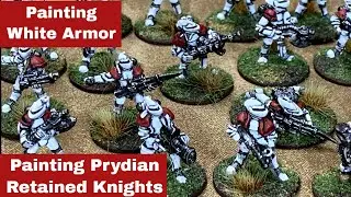Painting 15mm Prydian Retained Knights from Alternative Armies