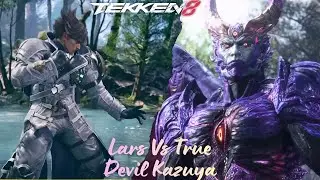 Tekken 8 - Story Mode Chapter 11 (For the Hope of Tomorrow) Lars Vs True devil Kazuya | Tekken 8 ||