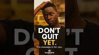 To Every African Youth Feeling Stuck: This Is Your Sign to Keep Going 💪🌍 | Tendereize Channel