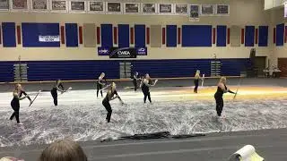 Wren High School Winter guard 2020
