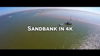Sandbank 4k Drone