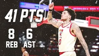 Teddy Allen Ties Nebraska Single Game Scoring Record | Full Highlights vs Penn St 2.23.21