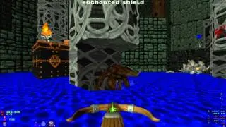 Heretic Realm of Parthoris - E1M5 Blistering Catacombs - All Secrets - 1080p 60fps