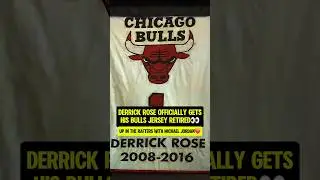 Derrick Rose jersey has been RETIRED🌹