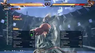 Tekken 8: A Basic Heihatchi Combo (三岛平八）