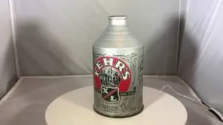 Collection of Cone Top and Crowntainer Beer Cans