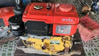 Đầu máy dầu YANMAR NFAD5  5.5HP bét kim lốc vàng náy MỚI CHÁC 