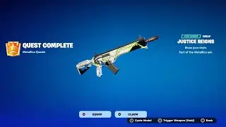 FREE Fortnite Metallica Weapon Wrap!
