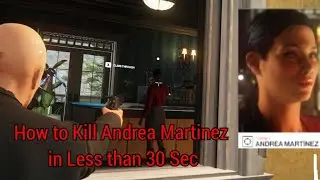 #Short | #Shorts | #Hitman2 | How to Kill Andrea Martinez in less than 30 Sec | #GamingShorts |
