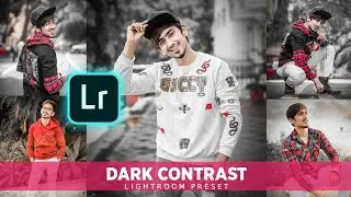How To Edit Dark Contrast Preset || Lightroom Mobile Preset || Lightroom Tutorial || Hacker Edit'X