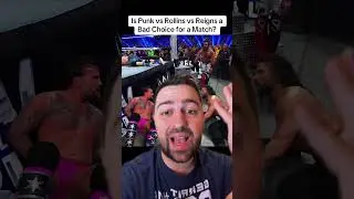 Is Punk v Reigns v Rollins a bad choice? #wweshorts #wwe #prowrestling #romanreigns #cmpunk
