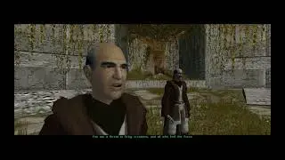 KOTOR 2: Kreia saving the exile from the jedi masters
