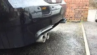 E60 M5 exhaust mod partial wrap