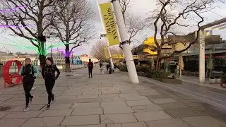 Walking around South Bank, Thames Path, Southbank, 2021 Lockdown, London Walking Tour 4K