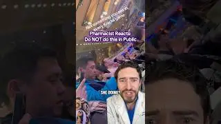 ‼️WHAT IS GOING ON??? Taking a COVID test in PUBLIC, at a basketball game?!? Pharmacist Reacts