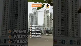 com 3 apartment Clifton karachi #realestate #primeproperty