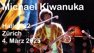 Michael Kiwanuka - Halle 622 - Zürich - 4. März 2025