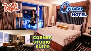 Inside the NEW CIRCA LAS VEGAS ( BEST HOTEL in Downtown Vegas )