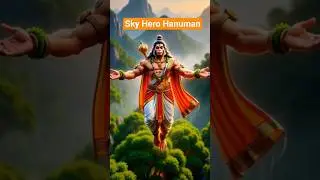 Witness the power and devotion of Lord Hanuman ✨🕉️ #shorts #ganesh