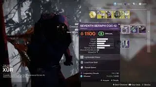 Destiny 2 -  XUR Location  as of Friday Jan 14, 2022