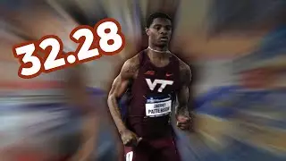 COLLEGIATE RECORD! Jacory Patterson 32.28 300m