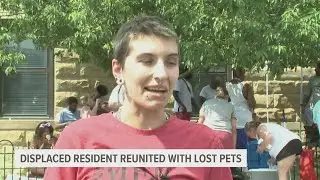 Woman Displaced by Apartment Collapse Reunited with Dog