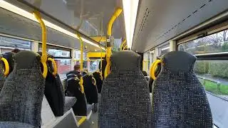 *Quick* Stagecoach Manchester ADL Enviro400EV Electric 80100 (SK74 BHY) Route 18