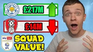 Ranking EVERY Championship Club By Their Squad Value!