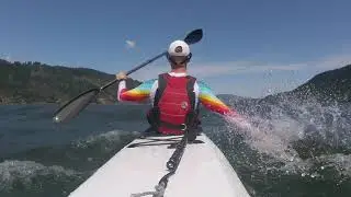 Paddling the Chimera: A high-performance wood strip-built kayak